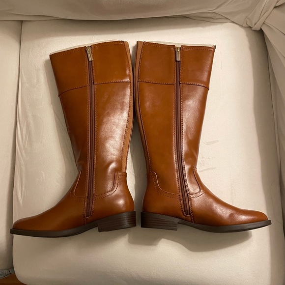 NIB Tommy Hilfiger Imina Almond Toe Knee High Boots Size 5.5 - Picture 8 of 16